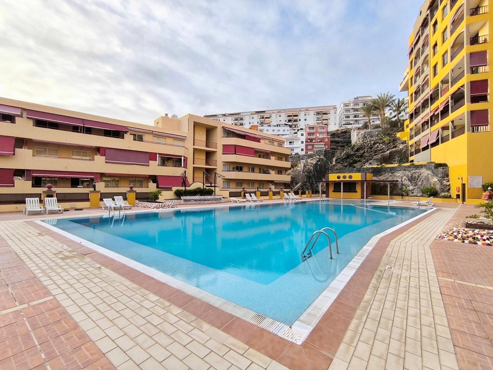 Olivia Sunset Bliss - Ac, Fibre Net, Large Pool, La Gomera And Ocean View 圣地亚哥港 外观 照片